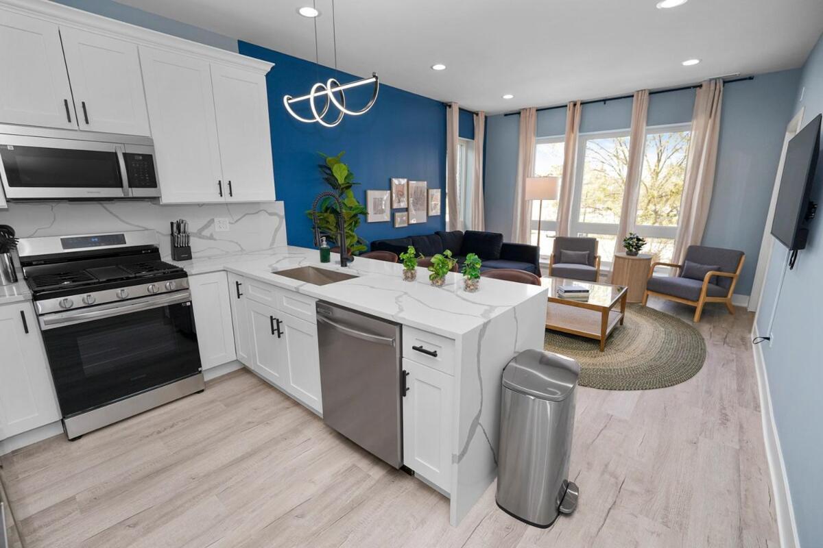 Apartment Stylish Cozy 3Br Retreat With Free Parking Near Pilsen Art Center, Douglas Park And University Of Illinois Chicago *