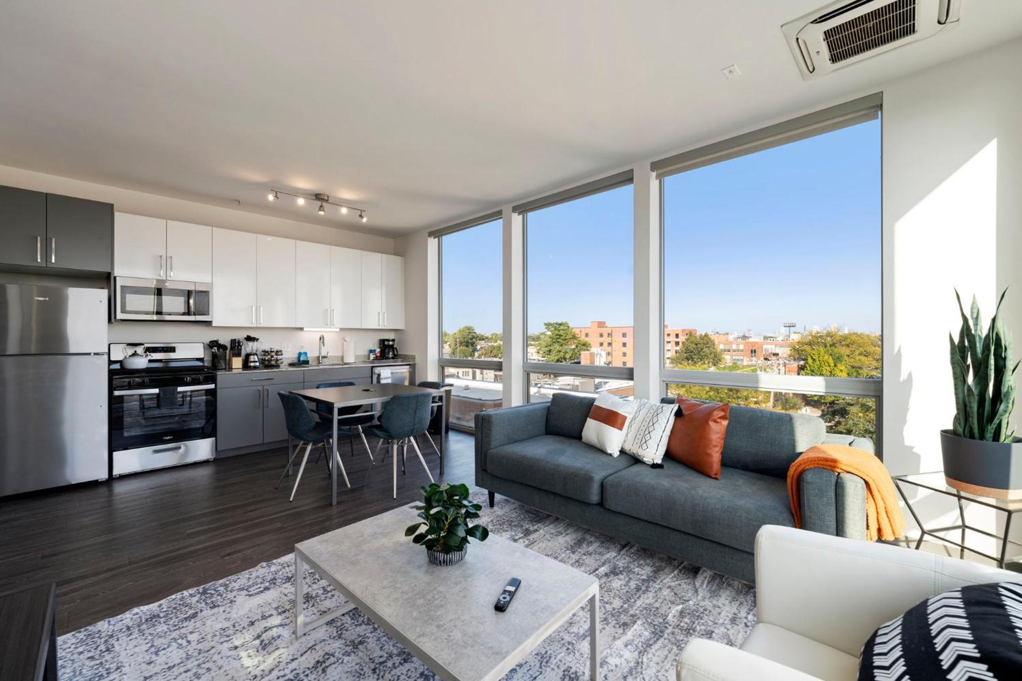 Apartment 2br Loft Amazing Glass Views Chicago