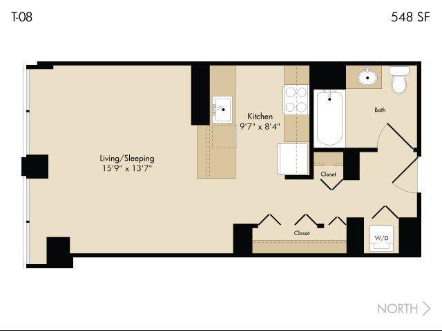 Appart hôtel Modern Loop 4*