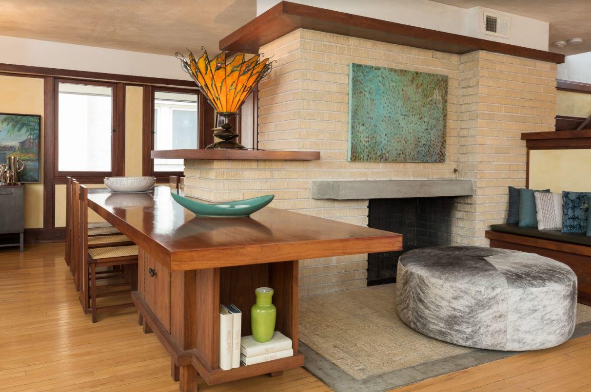 Frank Lloyd Wright's Emil Bach House Casa de Férias *