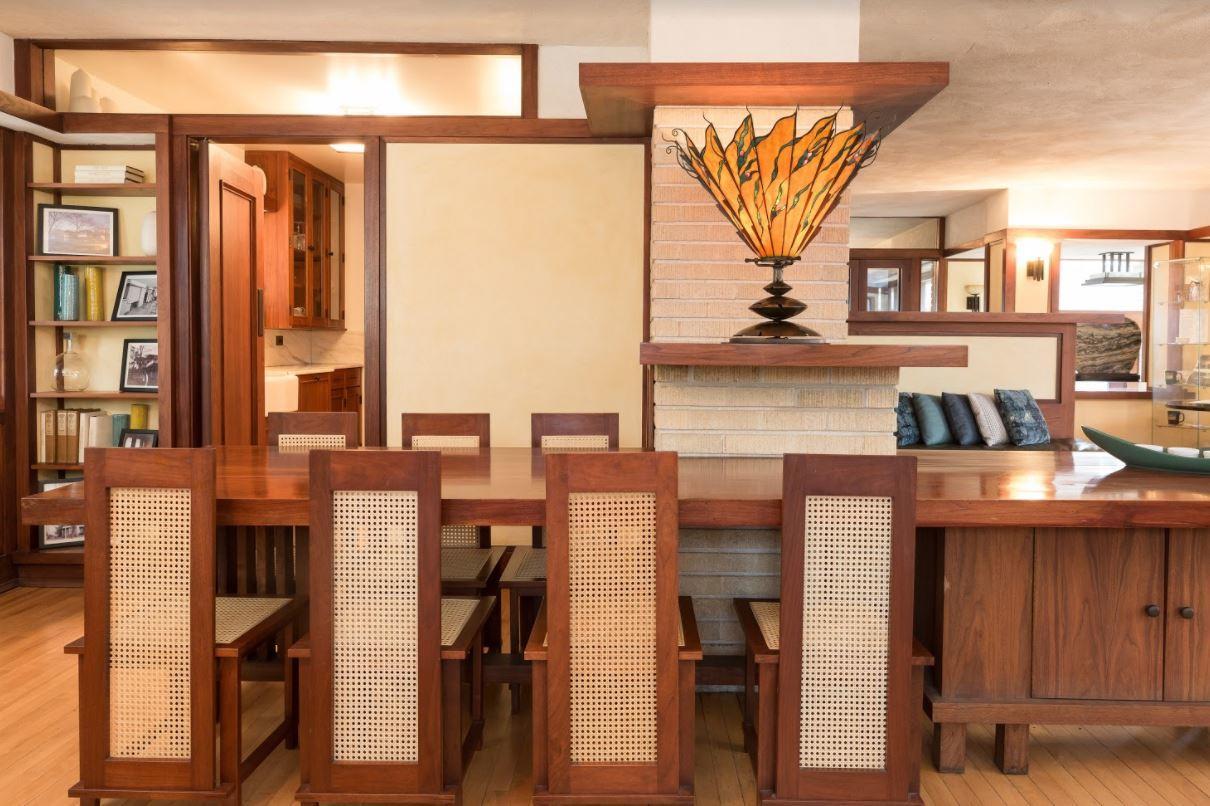 Frank Lloyd Wright's Emil Bach House Casa de Férias *