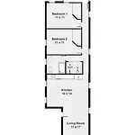 Apartment Suite2 Access To Patio Chicago