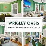 2 Bed Apt W/ Office, Free Parking, Near Wrigley