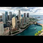 Skyrise In Downtown Chicago