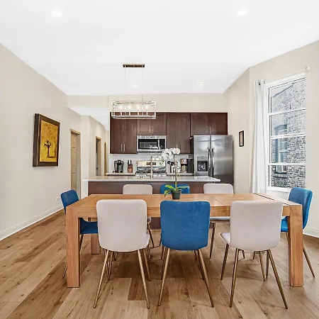 Apartment Spacious 5-br Next To Transit Free Parking Chicago