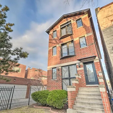 Apartment With Balcony Walk To Cta Stations! *