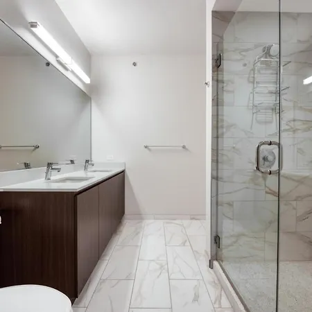 River W 1br W Rooftop Gym Nr Blue Line Chi-678 Apartment