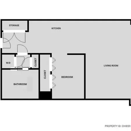 South Loop Jr 1br W Pool Gym Nr Grant Park Chi-859 * Chicago
