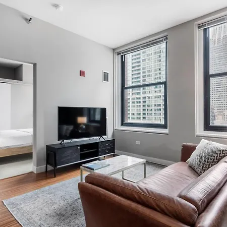 Bright Loop 1br W Gym Nr Millennium Park Chi-166 Apartment Chicago