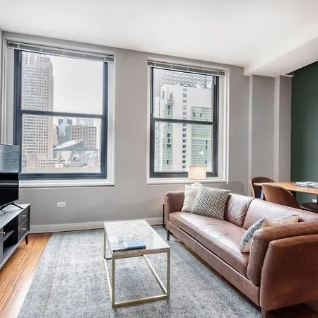 Bright Loop 1br W Gym Nr Millennium Park Chi-166 Apartment Chicago