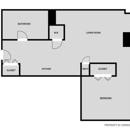 Apartment West Loop 1br W Dog Run Gym Nr Union Park Chi-963 *