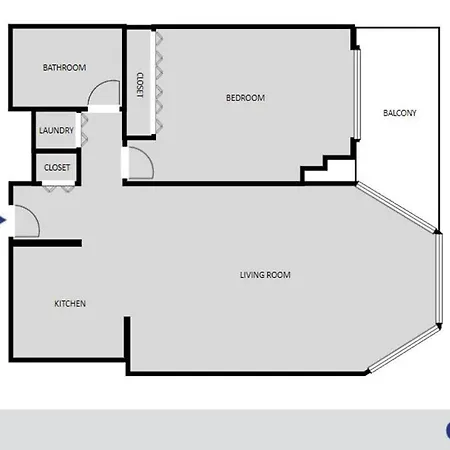Gold Coast 1br W Gym Terrace Nr The L Chi-57 Apartment *