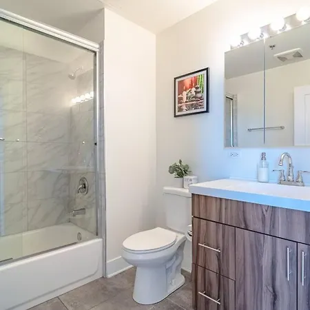 Spacious 2br South Loop With Skyline View, Optional Parking And Gym Access Near Mccormick Place And Soldier Field Chicago