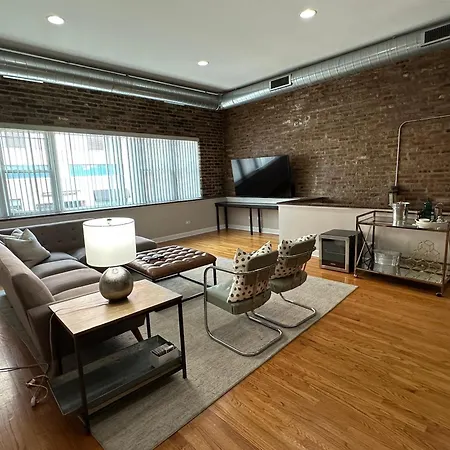 Holiday home Trendy Wicker Park Loft With Parking