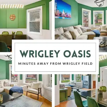 2 Bed W/ Office, Free Parking, Near Wrigley