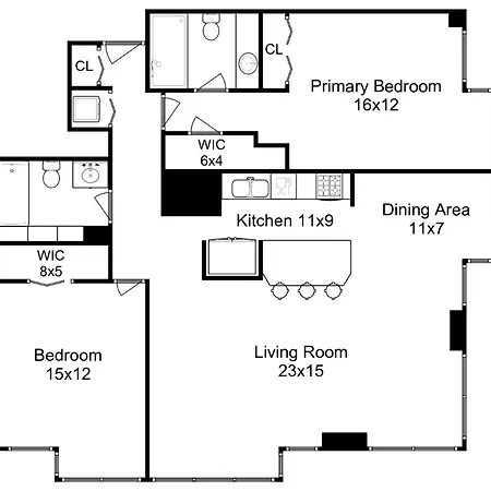 2bd River North With Million Dollar Views! Apartment Chicago