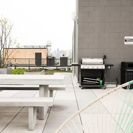 Bucktown 1br W Roof Bbq 1 Block To Blue Line Chi-662 *
