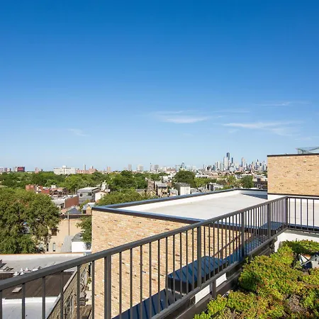 Bucktown 1br W Roof Bbq 1 Block To Blue Line Chi-662