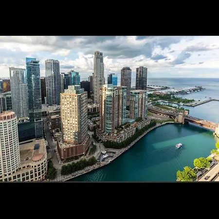 Skyrise In Downtown Chicago