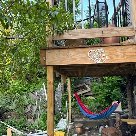 Peaceful Pilsen Garden Chicago