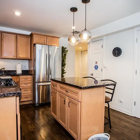 King Bed L Cta L United Center L Near Kasama L Patio Holiday home *