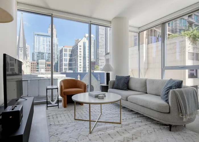 River North 1Br W Coffee Shop Gym Nr Lake Chi-972