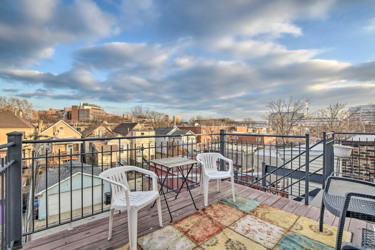 Apartment With Balcony Walk To Cta Stations!