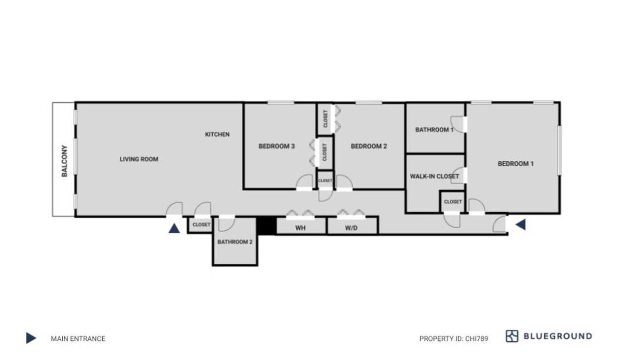 Apartment West Town 3br Chi-789