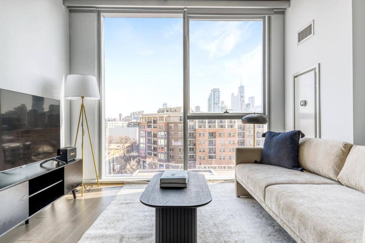 Apartment Near North 1br W Gym Lounge Nr Shopping Chi-579 *