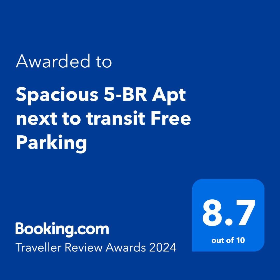 Apartamento Spacious 5-br Next To Transit Free Parking *
