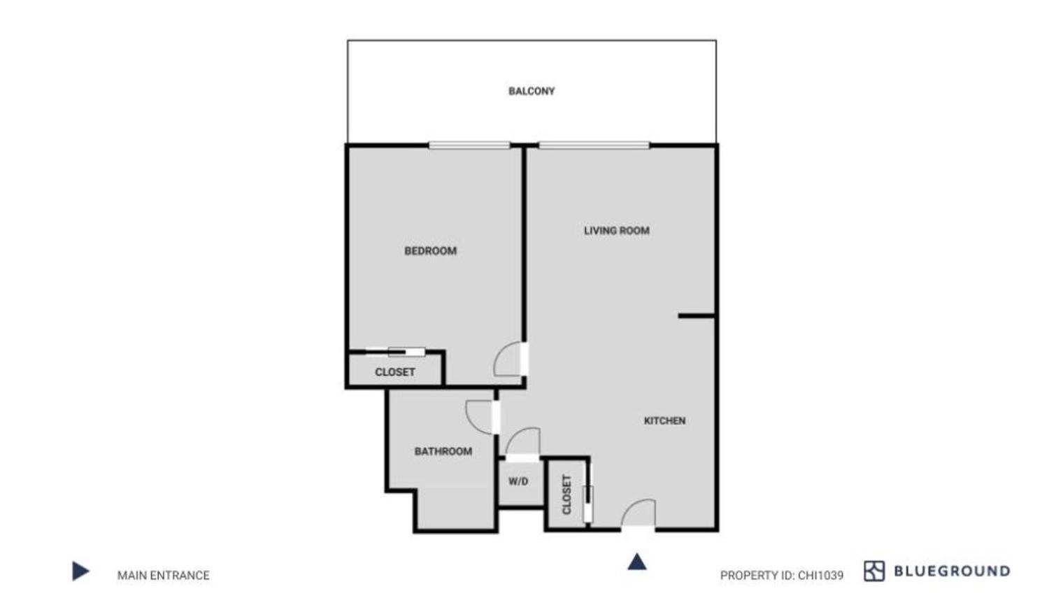 River North 1br W Pool Fitness 1 Block To L Chi-1039 Apartment Chicago
