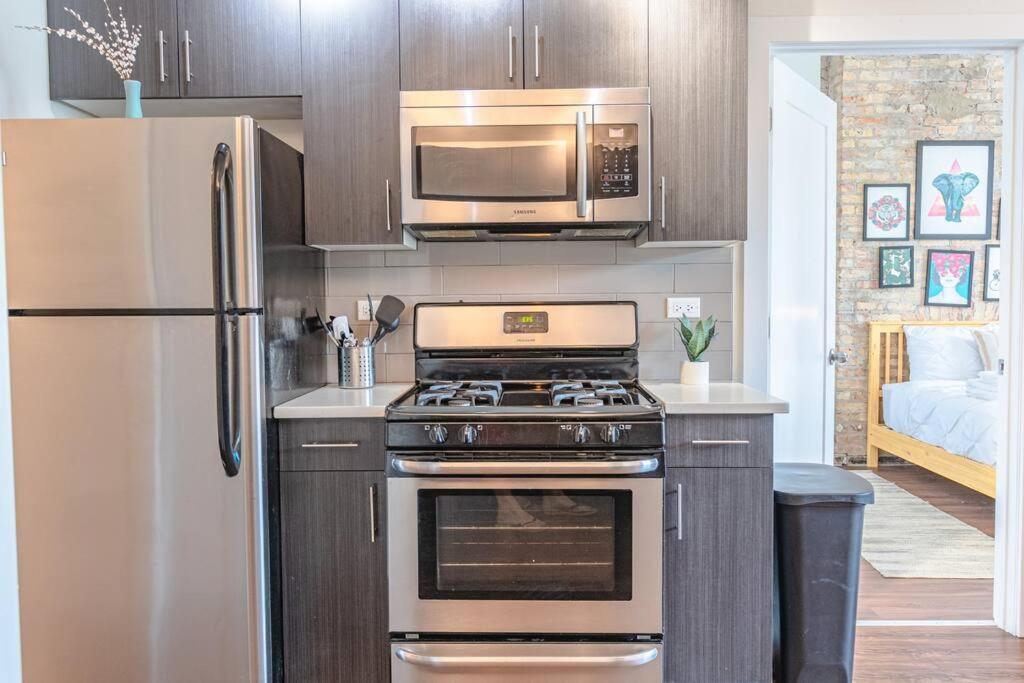Spacious 3Br Chicago Apartment With Optional Parking Near Mccormick Place, Soldier Field & Uic Campus *