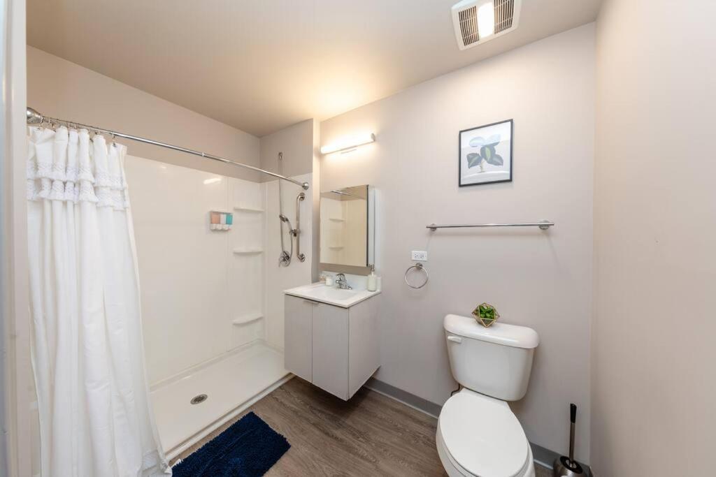 Apartment Mccormick 2br/2ba Oasis With Optional Parking, Patio, Gym For Up To 6 Guests Chicago