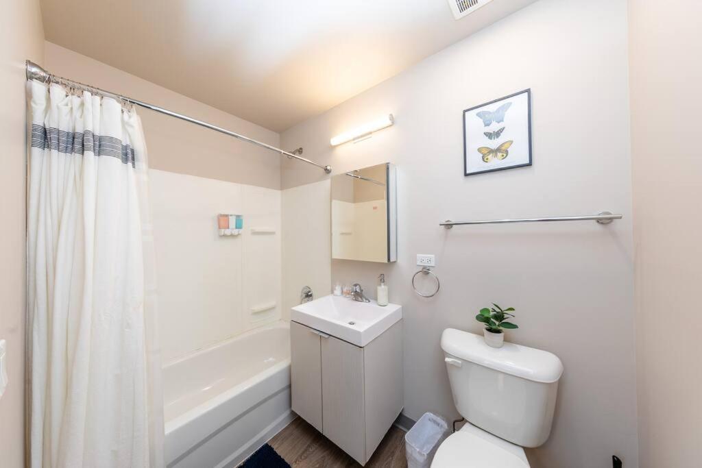 Spacious 2br In South Loop With Optional Parking, Gym And Patio Near Mccormick Place, Grant Park, Soldier Field & Museum Campus Apartment *