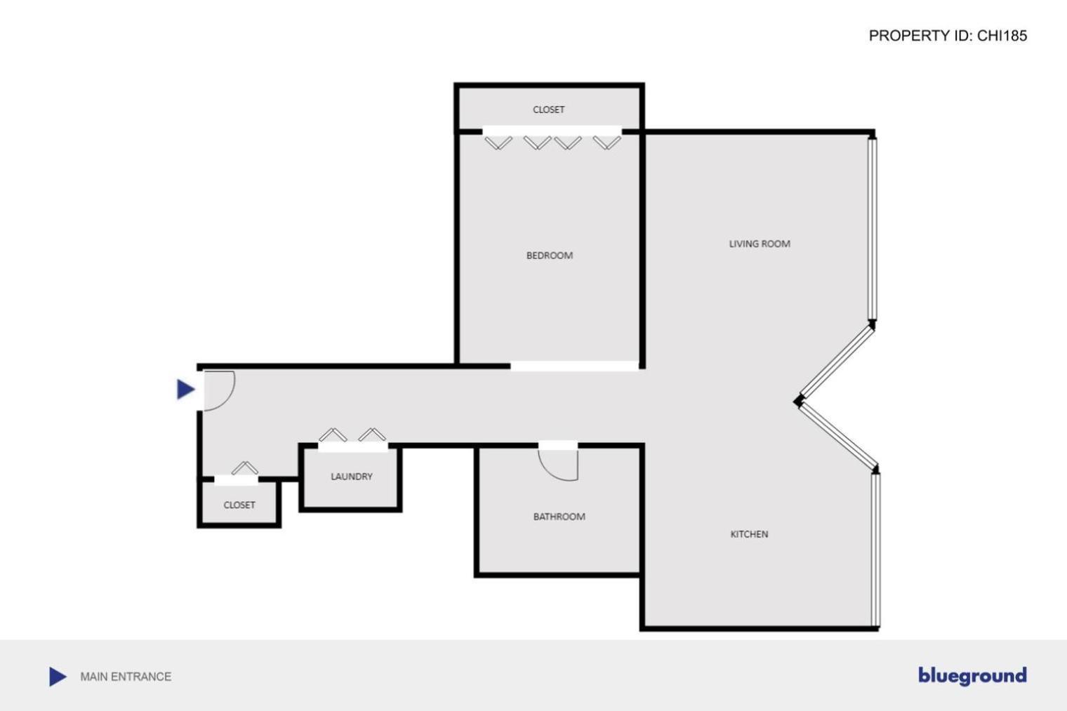 Apartamento S Loop W Gym Pool Wd Nr The L Chi-185 Chicago