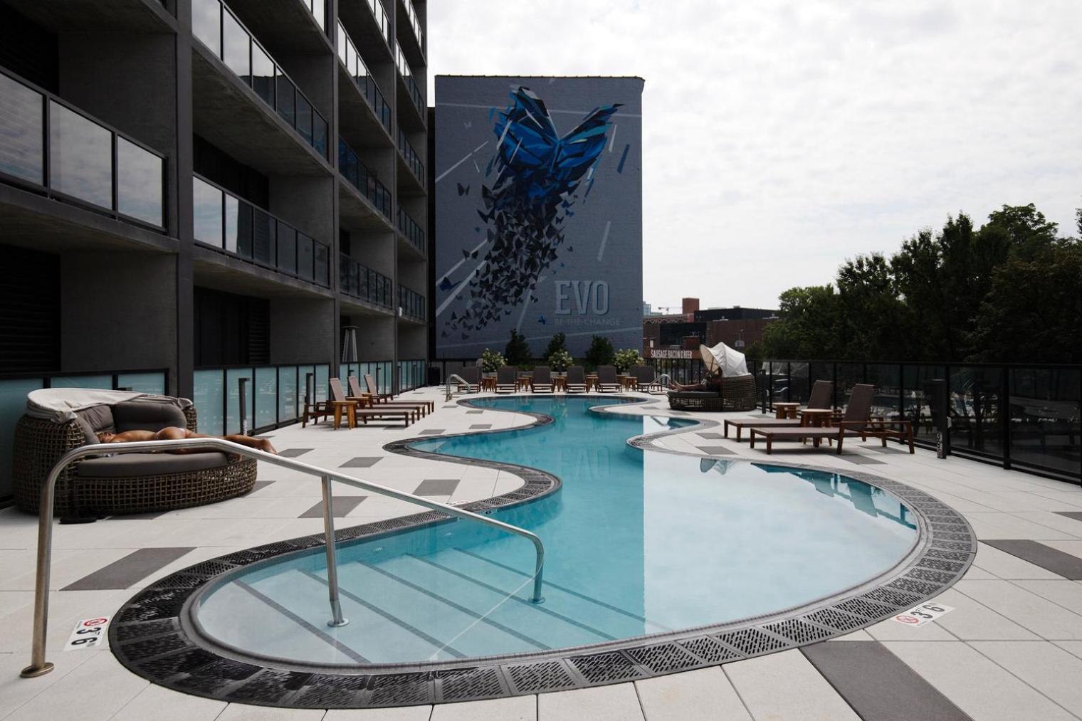 Apartment West Loop 1br W Pool Grills Nr Fulton Market Chi-964 *