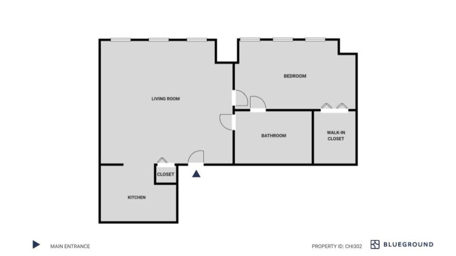 Apartment Loop 1br W Gym Doorman Nr L Parks Chi-302