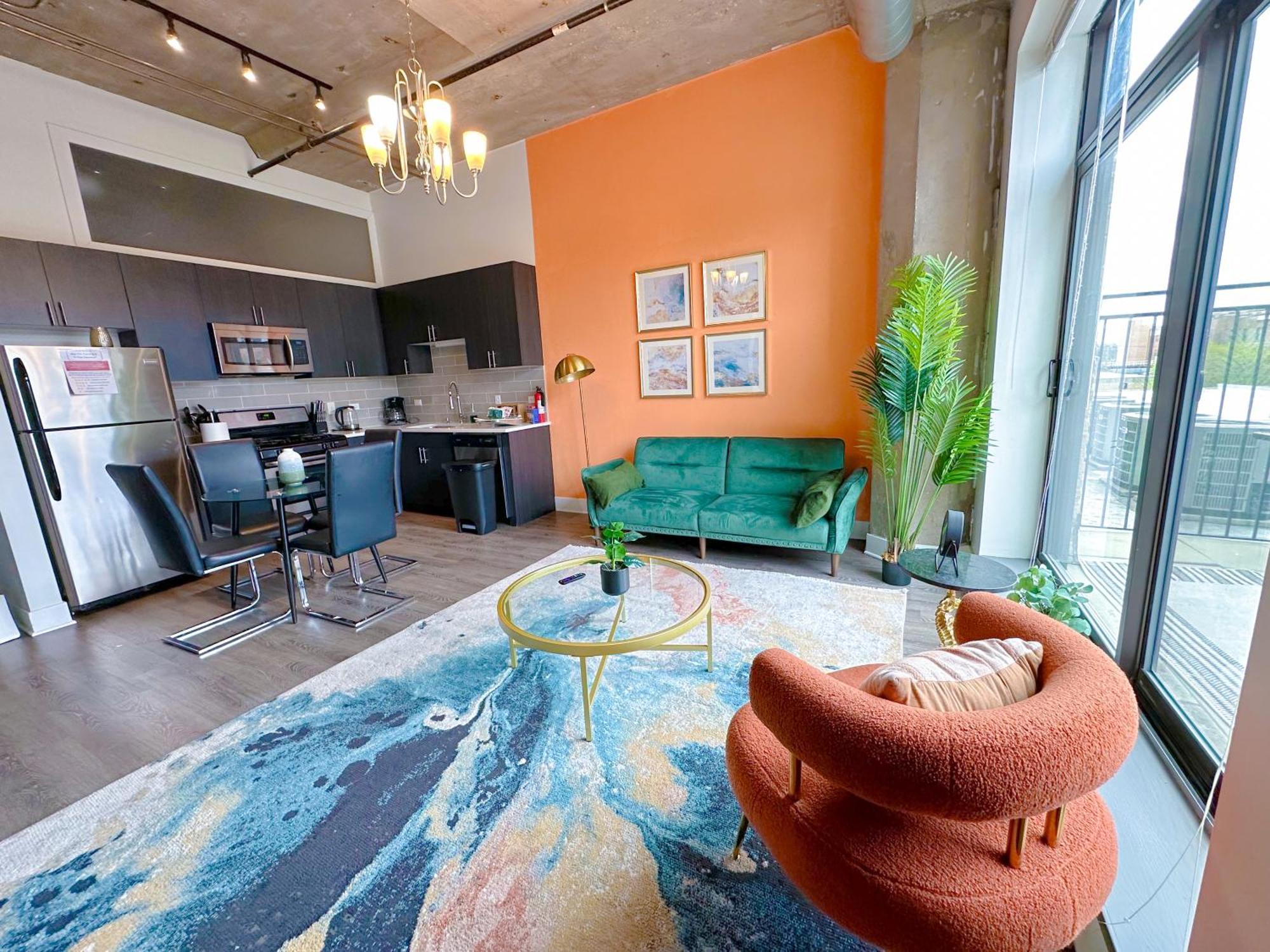 Appartement Modern South Loop 2Br Apartment With View Of Skyline Patio And Gym Access Near Mccormick Place Convention Center & Museum Campus Chicago