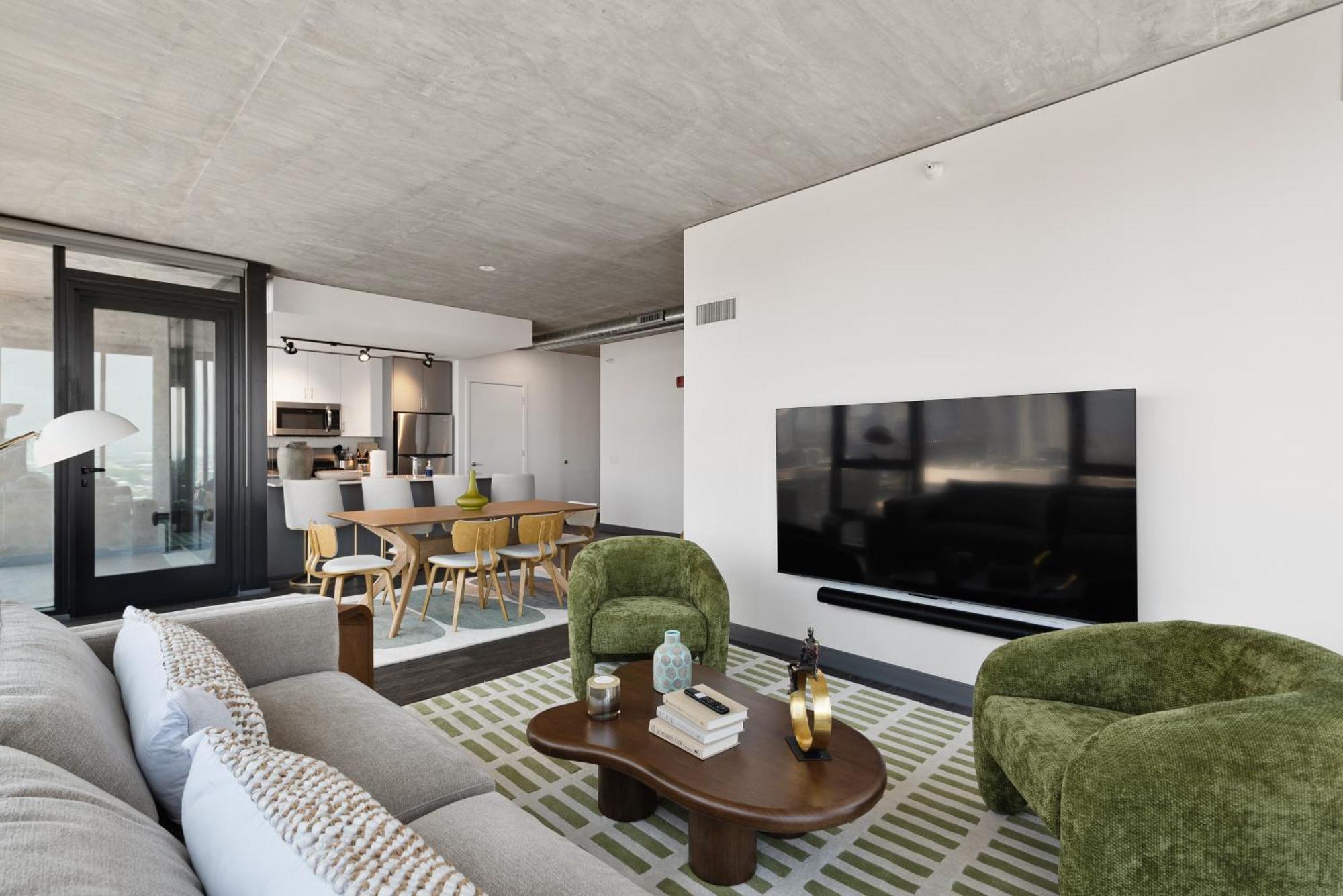 Apartment Fulbrix Bright Designer With West Loop Views