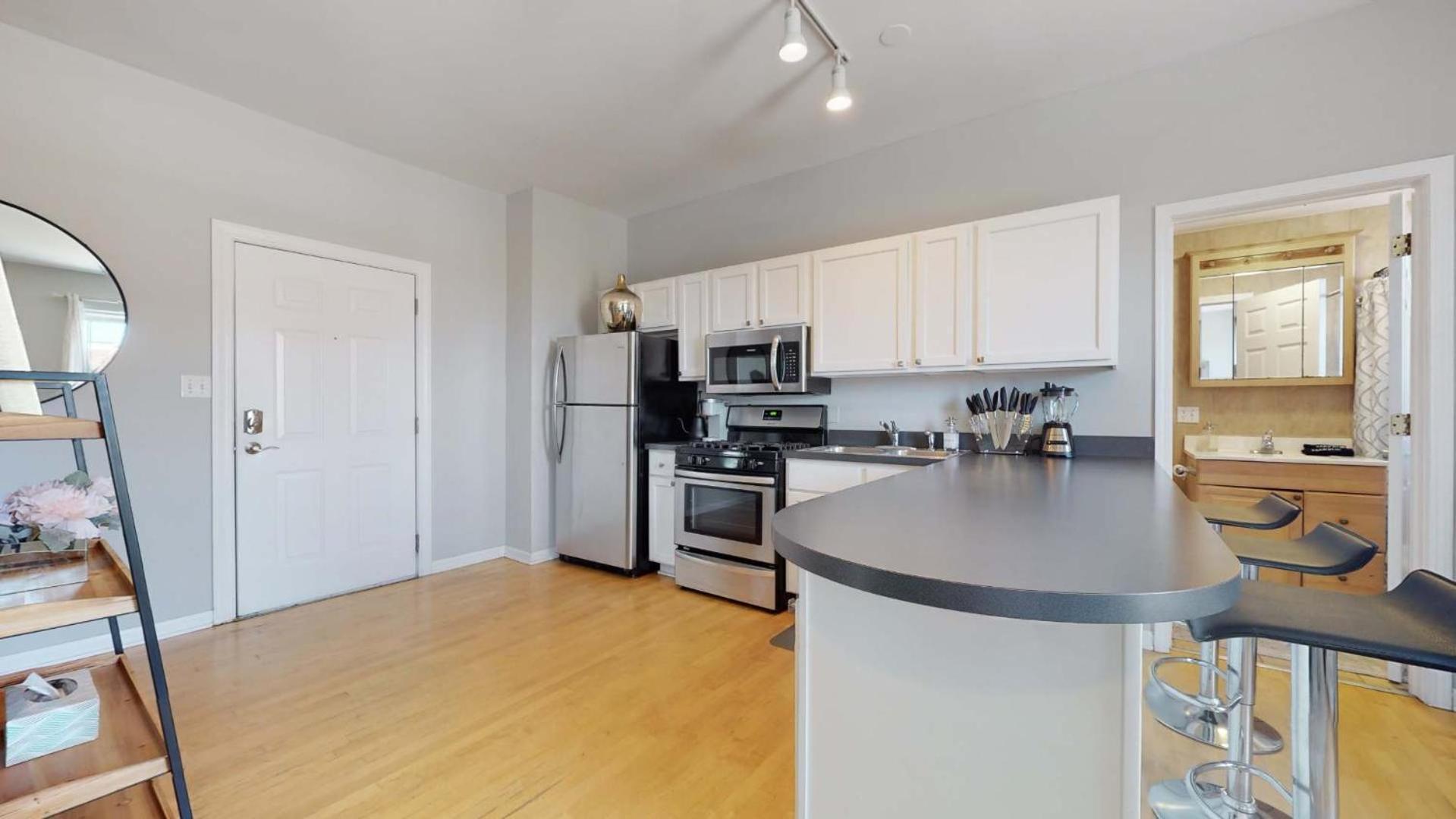Appartement Sleek Urban Retreat Steps From Il Med District Chicago