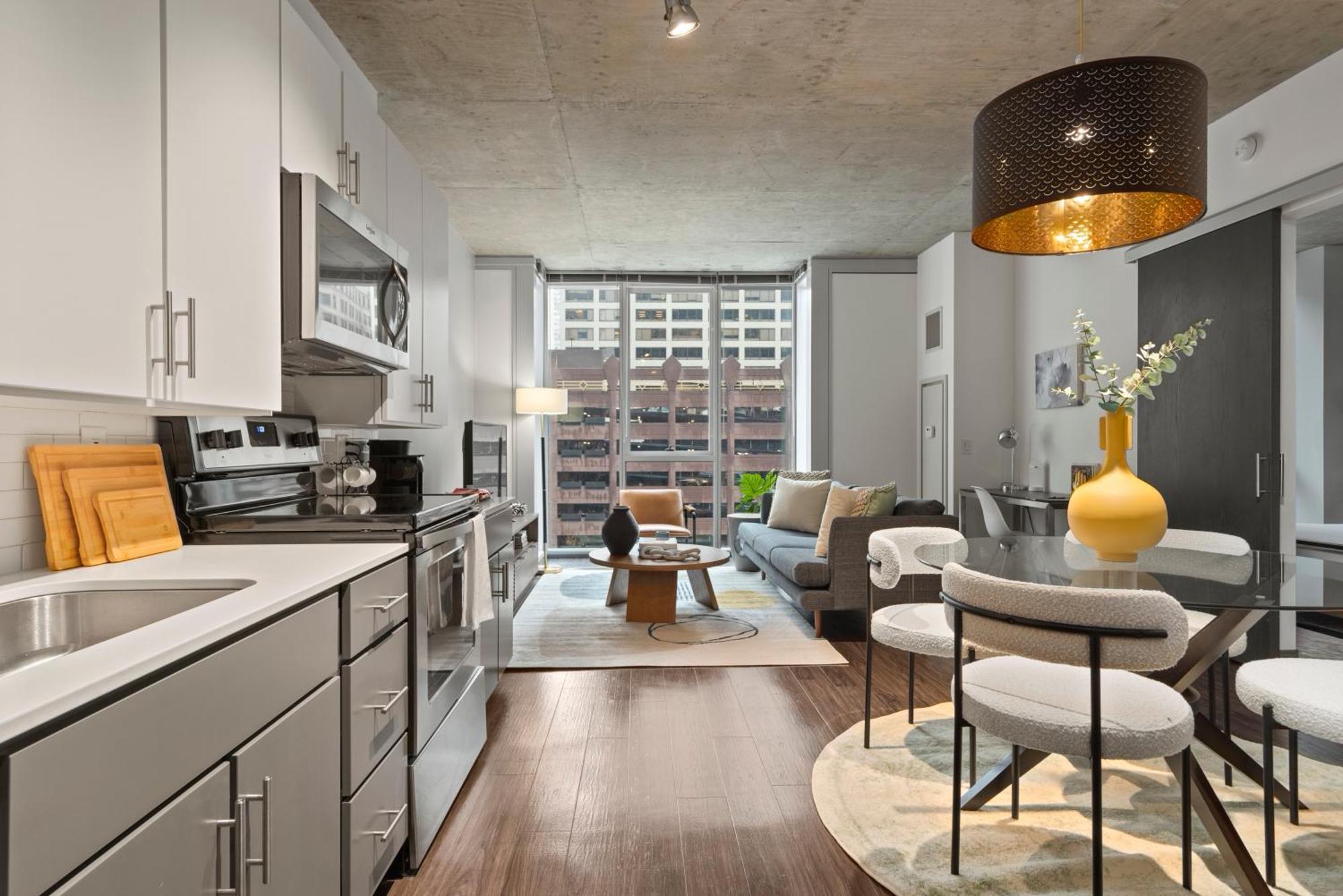 Apartment Linea Luxury Living With Indoor Pool And Rooftop Views In The Loop *