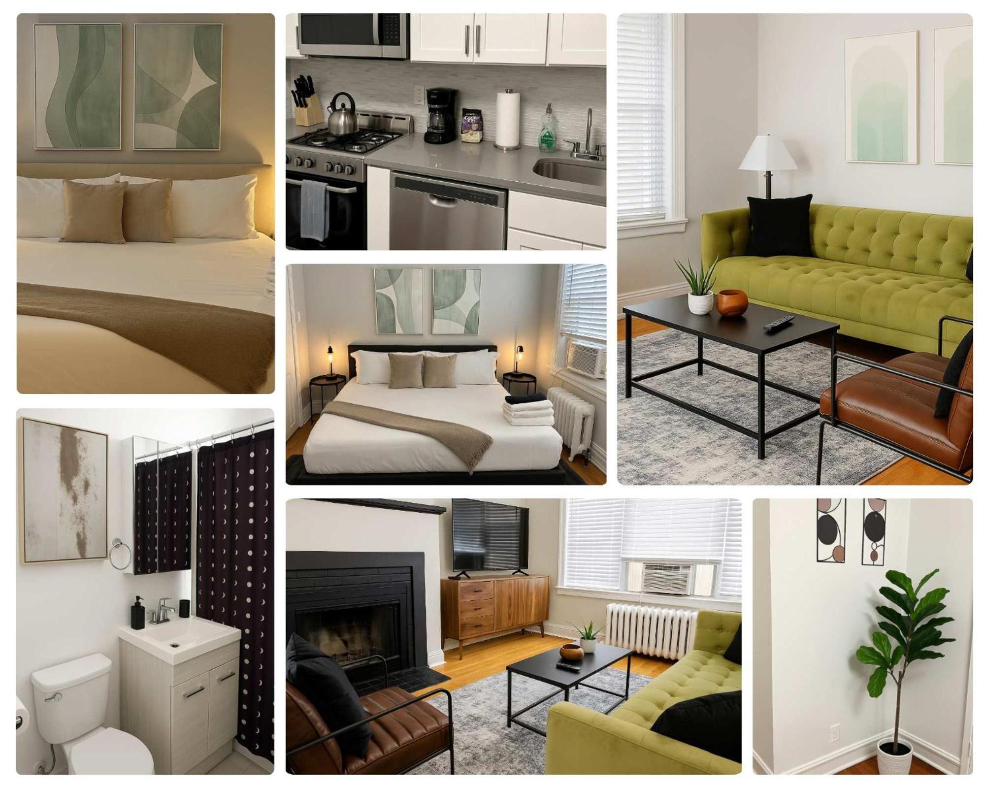 Modern 2br With Reliable Wi-fi - Roscoe 30 Apartment Chicago