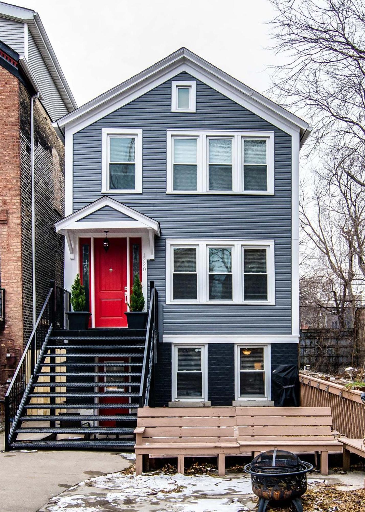 Wicker Park 6bd 4ba, Steps From Cta, Parking Incl