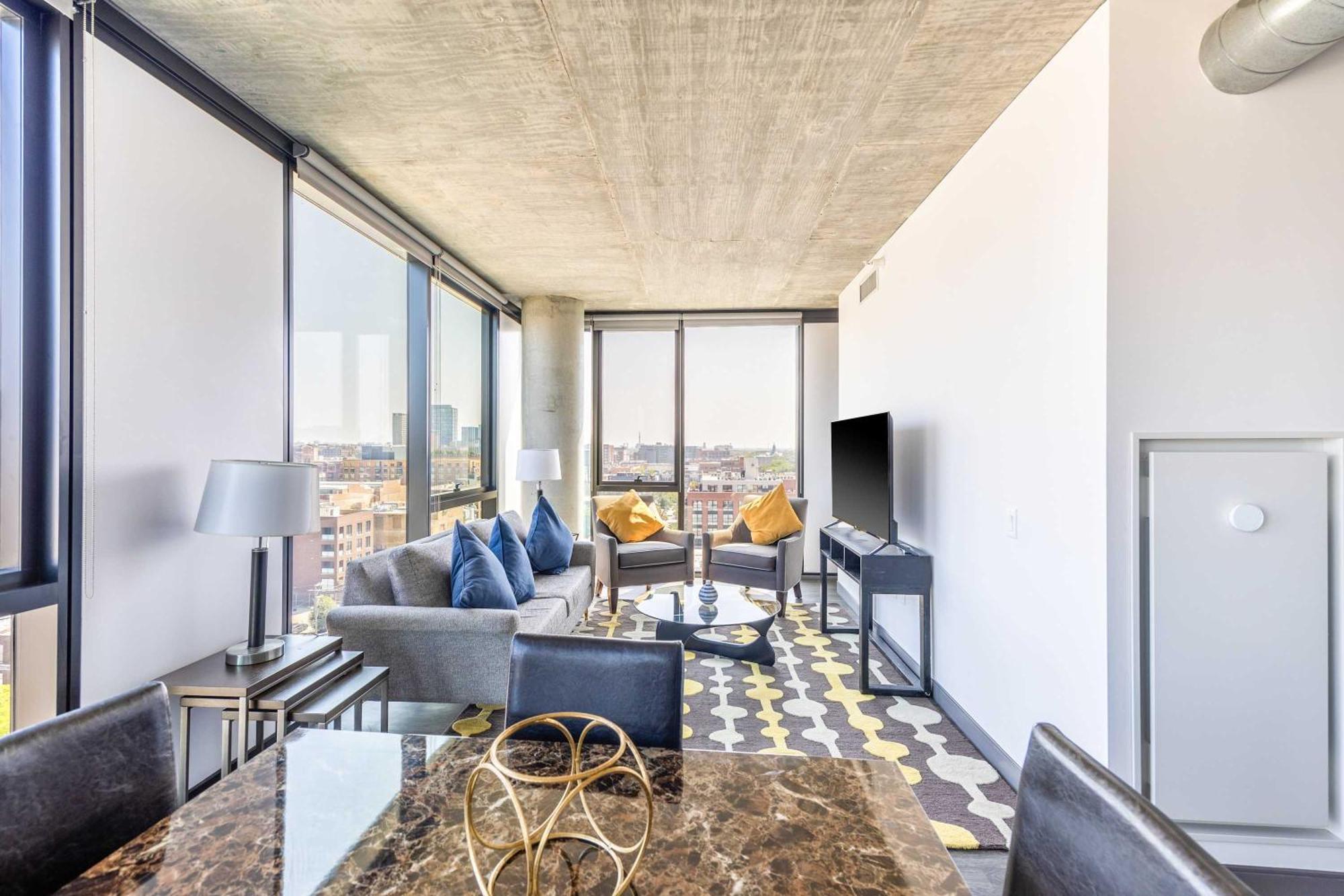 Apartment Bright & Modern 2br Perfect Escape Chicago