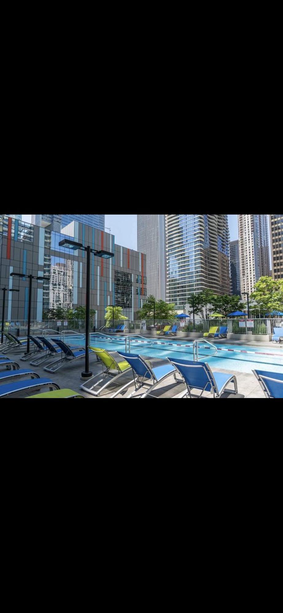 Skyrise In Downtown * Chicago