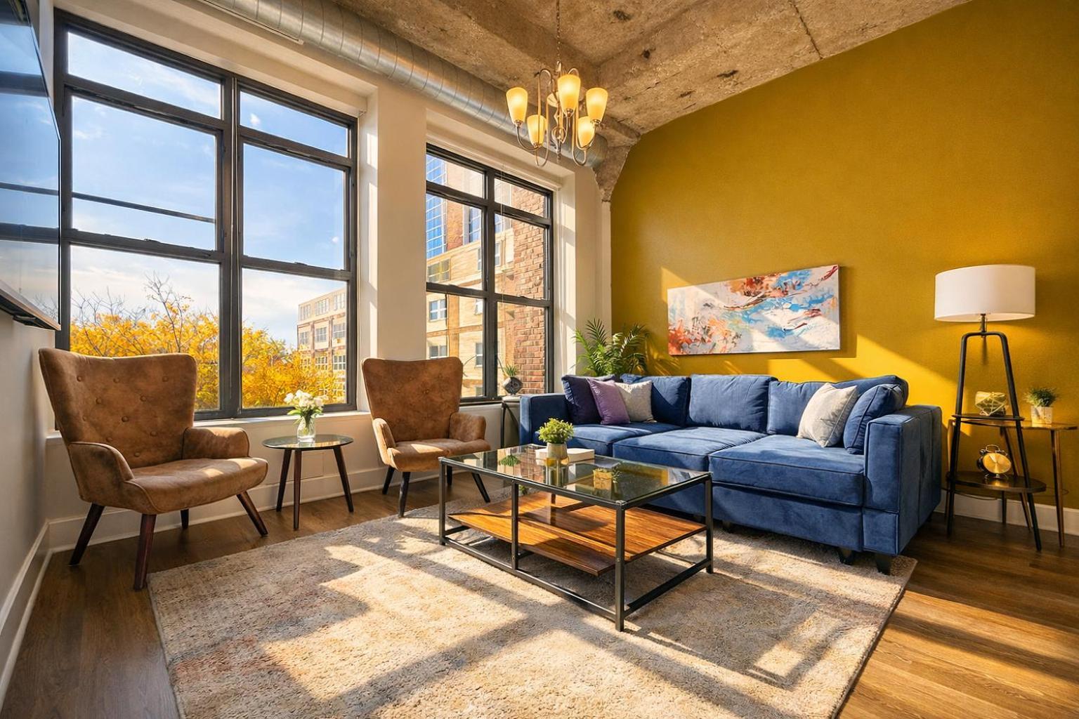 Mccormick Place 2br Stylish With Optional Parking And Gym For Up To 8 Guests Near Soldier Field And Grant Park * Chicago