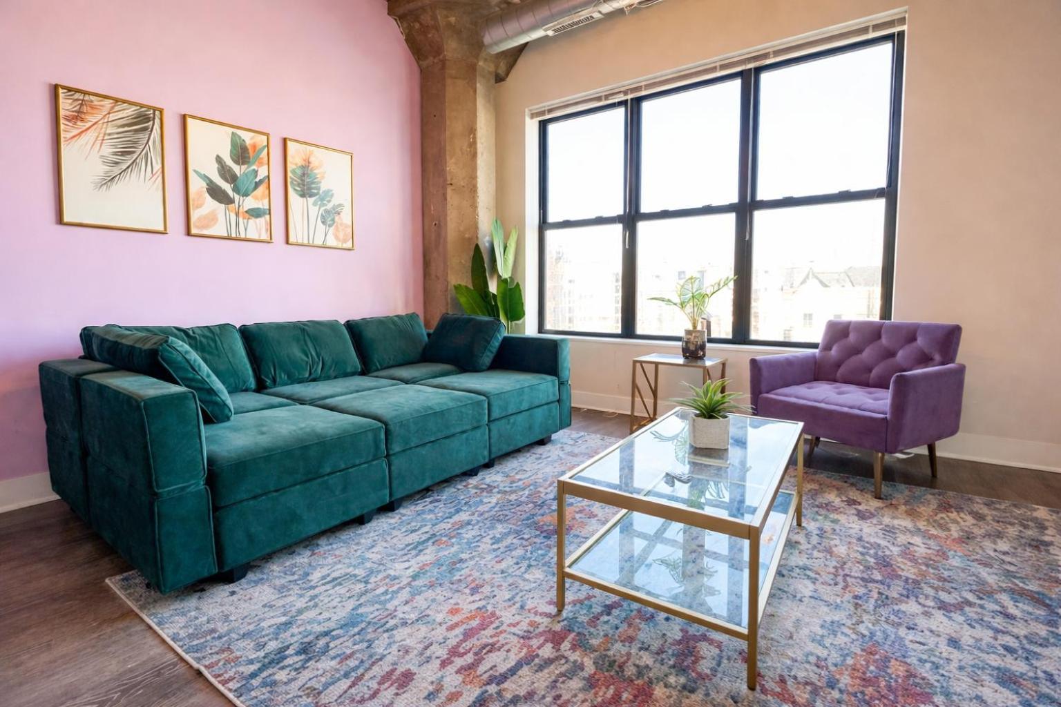 Apartment South Loop 2br Retreat With Skyline View And Optional Parking For 8 Guests Near Mccormick Place And Soldier Field Chicago