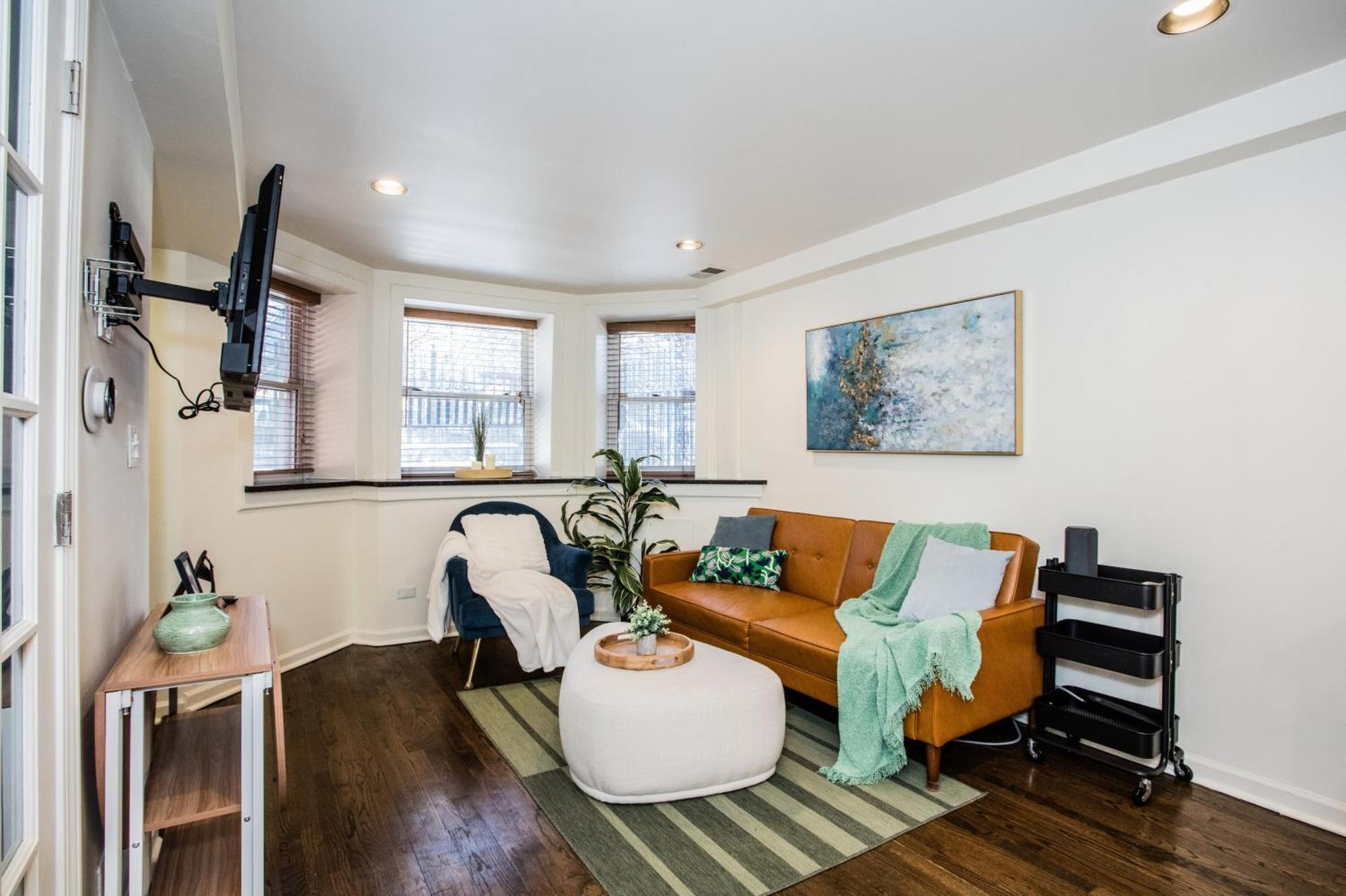 King Bed L Cta L United Center L Near Kasama L Patio Holiday home